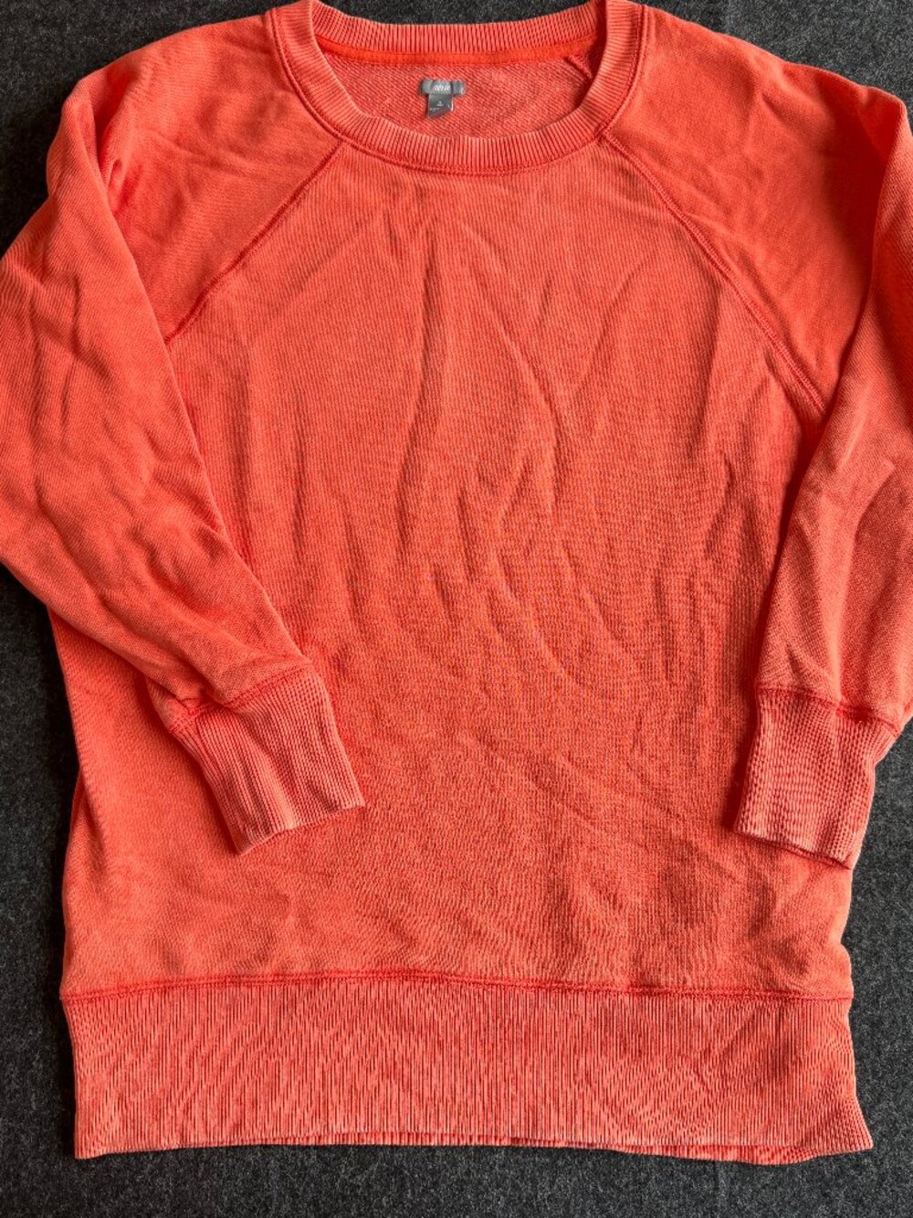 Aerie Women’s Small Oversized Coral Crewneck Sweatshirt Lounge